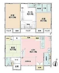 横浜市神奈川区羽沢南４丁目の一戸建て