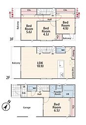 横浜市磯子区杉田５丁目の一戸建て