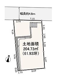 横浜市港南区芹が谷１丁目の土地
