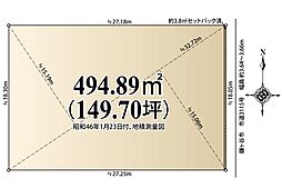 売土地、松戸市松飛台、準工業市域