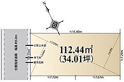 売土地、佐倉市西志津二丁目