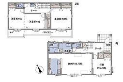 グラートカーサ中志津3。南北両面道路