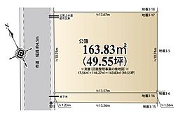 佐倉市西志津二丁目、区画整理地内