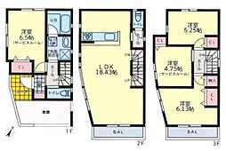 横浜市港南区笹下３丁目の一戸建て