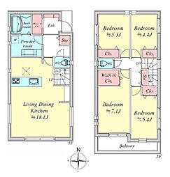 横浜市港北区篠原台町の一戸建て