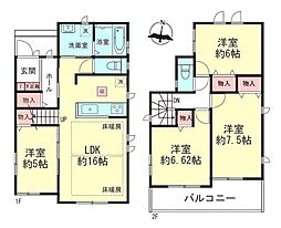 横浜市旭区笹野台３丁目の一戸建て