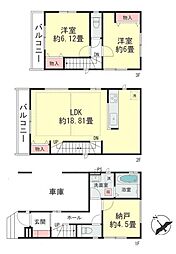 横浜市港北区日吉３丁目の一戸建て