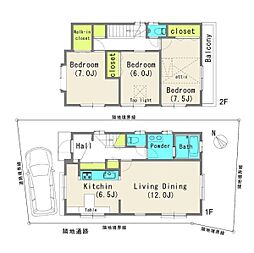 横浜市中区簑沢の一戸建て