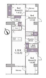 シンフォニックヒルズふれあいの街24・6号棟