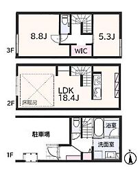 横浜市鶴見区向井町４丁目の一戸建て