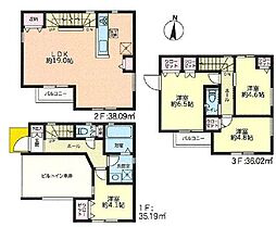 都筑区池辺町全2棟　B号棟