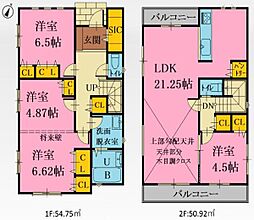 旭区本村町全3棟　2号棟