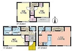 川崎区中島2丁目全2棟　B号棟
