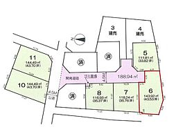 保土ケ谷区桜ケ丘1丁目　6区画