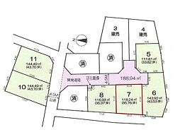 保土ケ谷区桜ケ丘1丁目　7区画