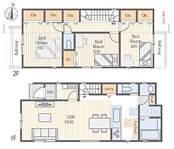 港北区篠原北1丁目2期全2棟　2号棟