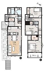 南区平楽全3棟　1号棟