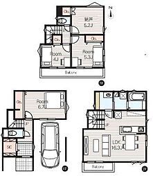 神奈川区入江1丁目全3棟　1号棟