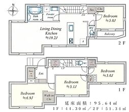 神奈川区三ツ沢下町全3棟　3号棟