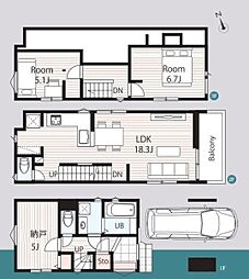 神奈川区六角橋4丁目全2棟　2号棟