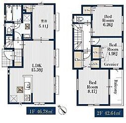 ミラスモシリーズ神奈川区六角橋4丁目全5棟　2号棟