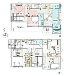 港北区下田町3丁目2期全2棟　1号棟
