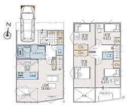 保土ケ谷区鎌谷町5期全2棟　2号棟