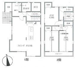 横浜市港北区仲手原２丁目の一戸建て