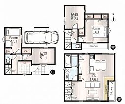 神奈川区神大寺3丁目全2棟　1号棟