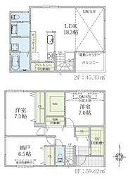 港北区篠原台町全2棟　2号棟