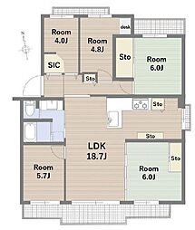 西神大寺団地6号棟