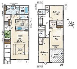 ブルーミングガーデン南区中里4丁目全2棟　1号棟