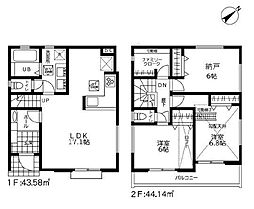 旭区中沢3丁目全2棟　1号棟