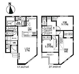 ガルボシティー馬場1丁目5期全2棟　1号棟
