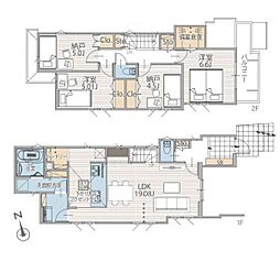 南区平楽2期全5棟　1号棟