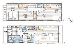 西区元久保町2期全3棟　1号棟
