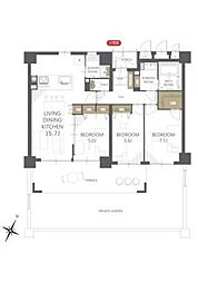 ウッドパークきよみ野C棟