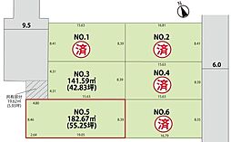 山形市五十鈴３丁目の土地