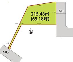新庄市金沢字中関屋の土地