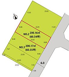 山形市東青田２丁目の土地