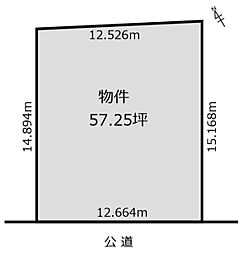 駅まで4分、57坪　碧南市汐田町1丁目