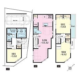 横浜市鶴見区馬場１丁目の一戸建て