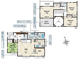 横浜市金沢区釜利谷西6丁目の一戸建て