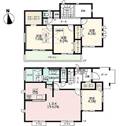 町田市玉川学園４丁目の一戸建て