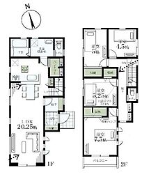 川崎市多摩区栗谷1丁目の一戸建て