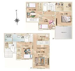 横浜市栄区桂台南1丁目の一戸建て