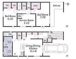 横浜市港北区新吉田東6丁目の一戸建て