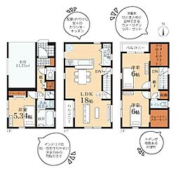 川崎市幸区小向西町４丁目の一戸建て