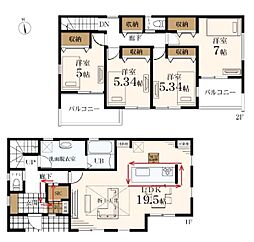 横浜市都筑区加賀原1丁目の一戸建て