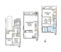 横浜市鶴見区上末吉４丁目の一戸建て